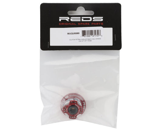 REDS "Tetra-X" EasyFit Aluminum Off-Road Adjustable 4-Shoe Clutch System (32mm)
