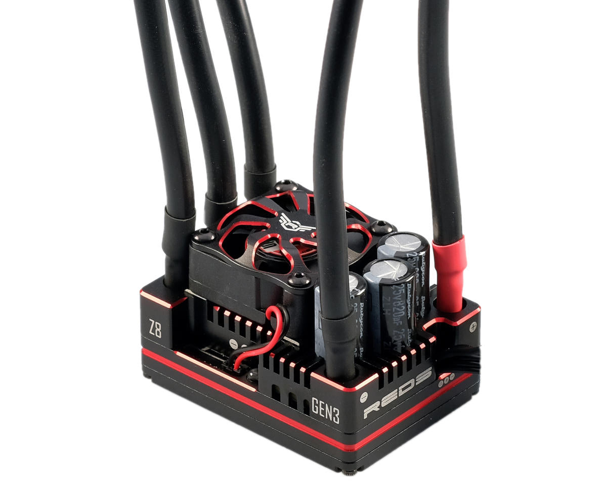 REDS 1/8 Z8 Pro Gen3 220Amp Competition Brushless ESC