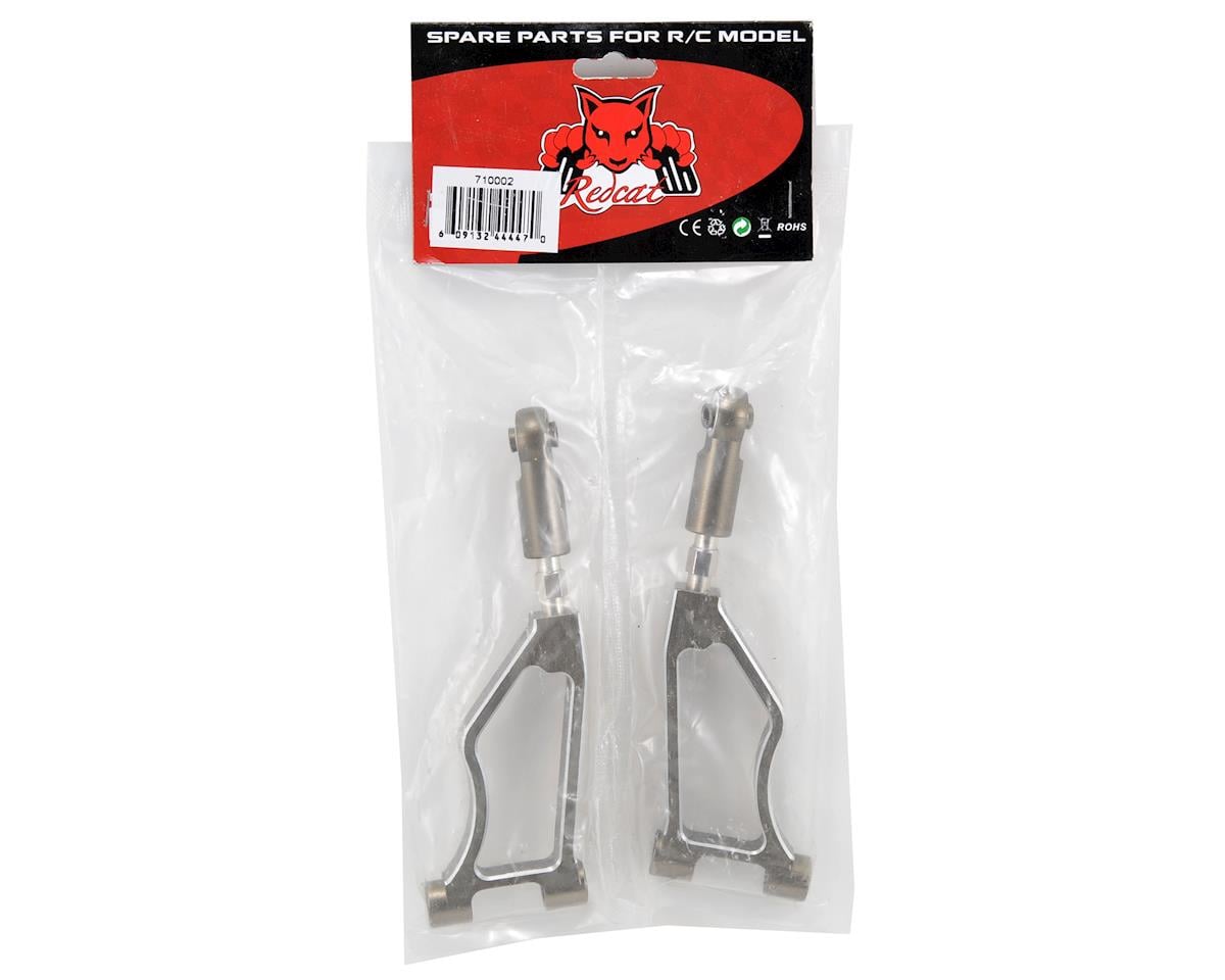 Redcat Aluminum Front Upper Suspension Arm Set (Gun Metal)