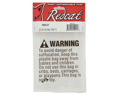 Redcat Everest Gen7 4x3mm Grub Screw (4)