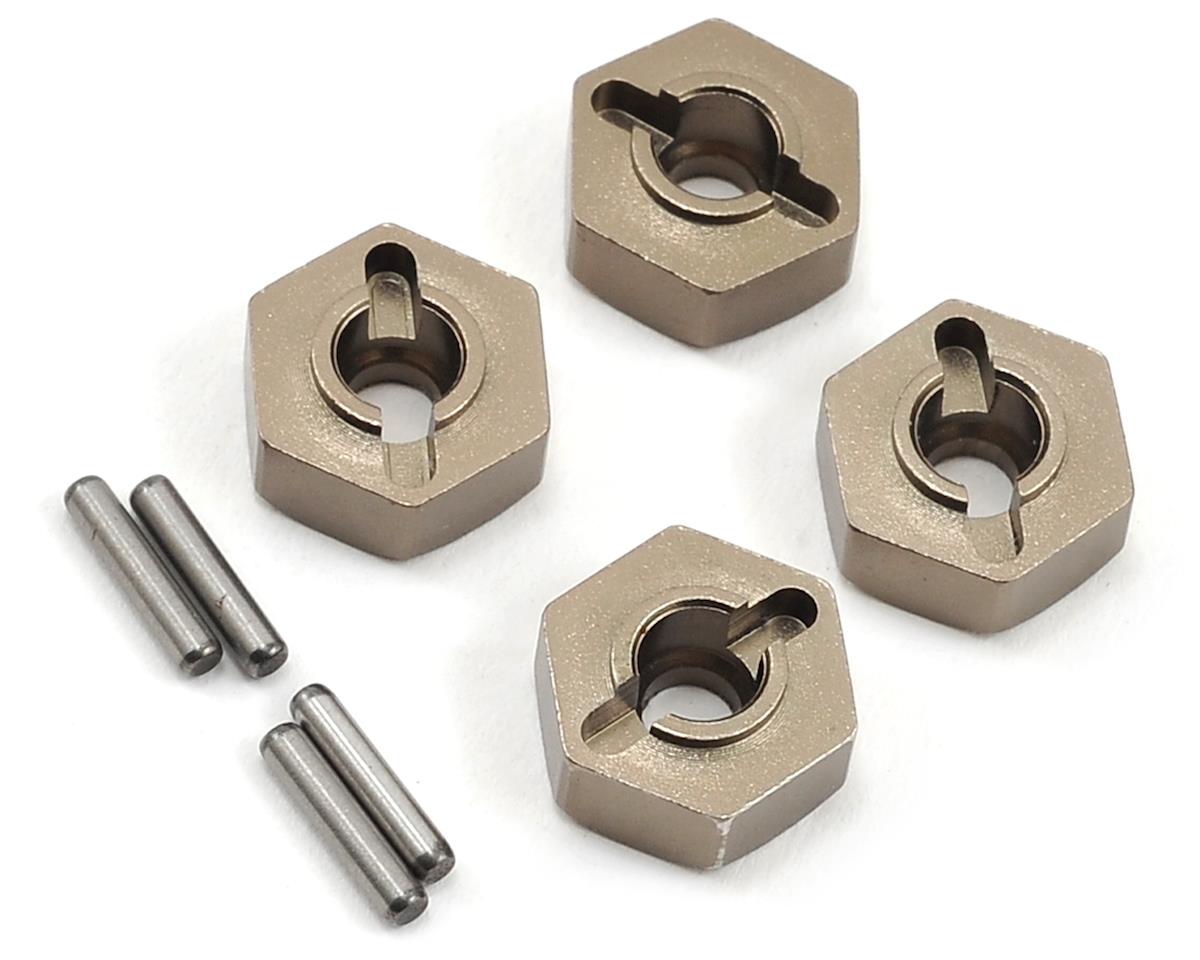 Redcat Aluminum Wheel Hex Mount w/Pins (4)