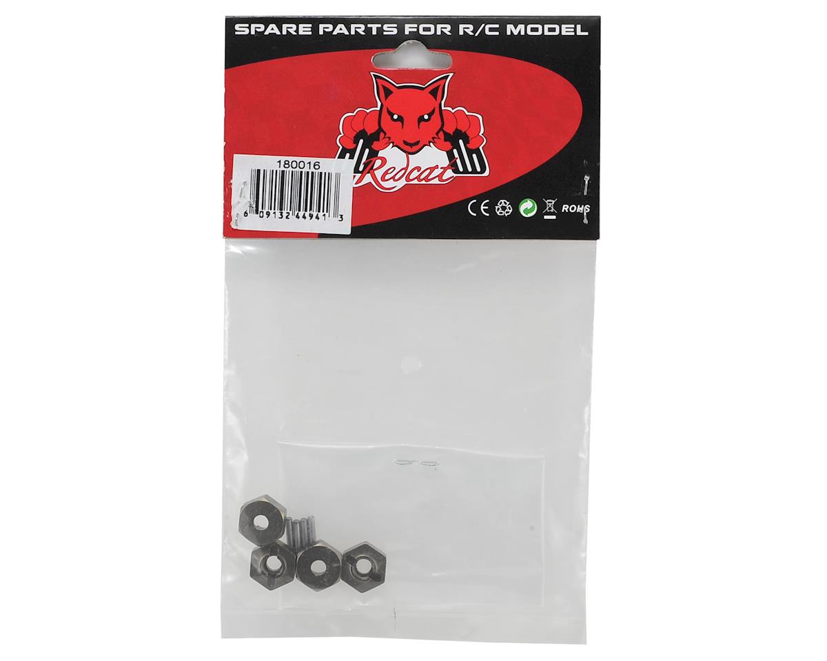 Redcat Aluminum Wheel Hex Mount w/Pins (4)
