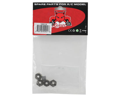 Redcat Aluminum Wheel Hex Mount w/Pins (4)