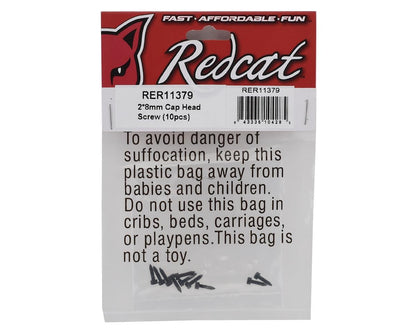 Redcat 2x8mm Self Tapping Cap Head Screw (10)