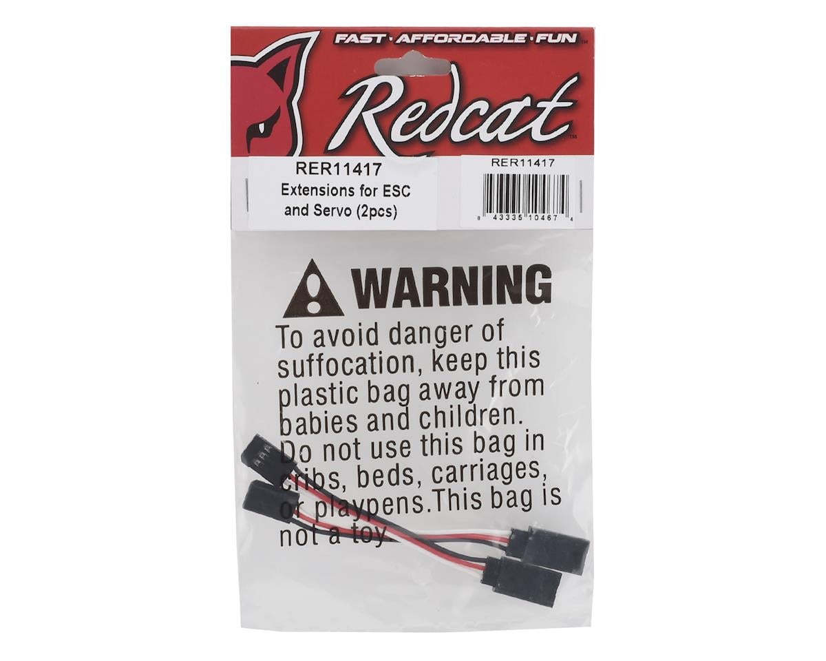 Redcat 60mm ESC & Servo Extensions (2)