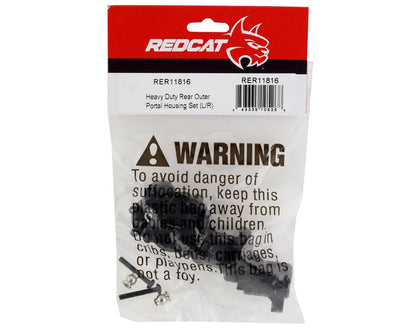 Redcat Gen8 HD Rear Outer Portal Housing Set