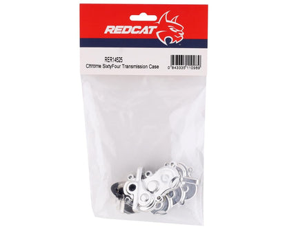 Redcat SixtyFour Transmission Case w/Gear Cover (Chrome)