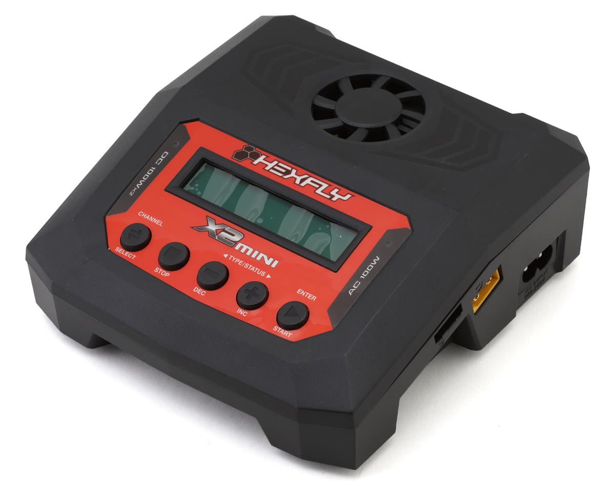 Redcat Hexfly X2 Mini Dual AC/DC Intelligent Battery Charger (1-4S/10A/100Wx2)
