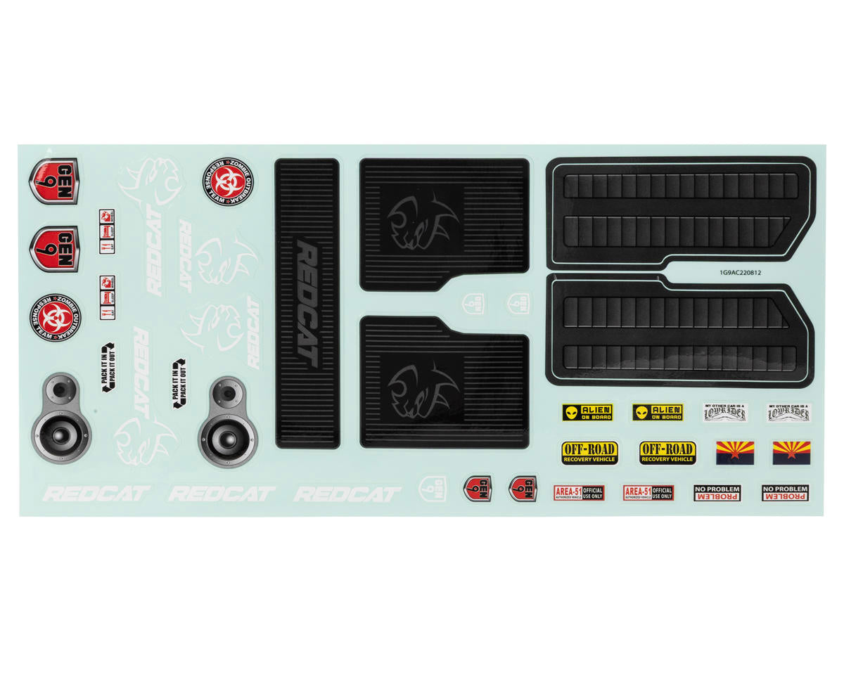 Redcat Gen9 Scout 800A 1/10 4WD RTR Scale Rock Crawler (Graphite)