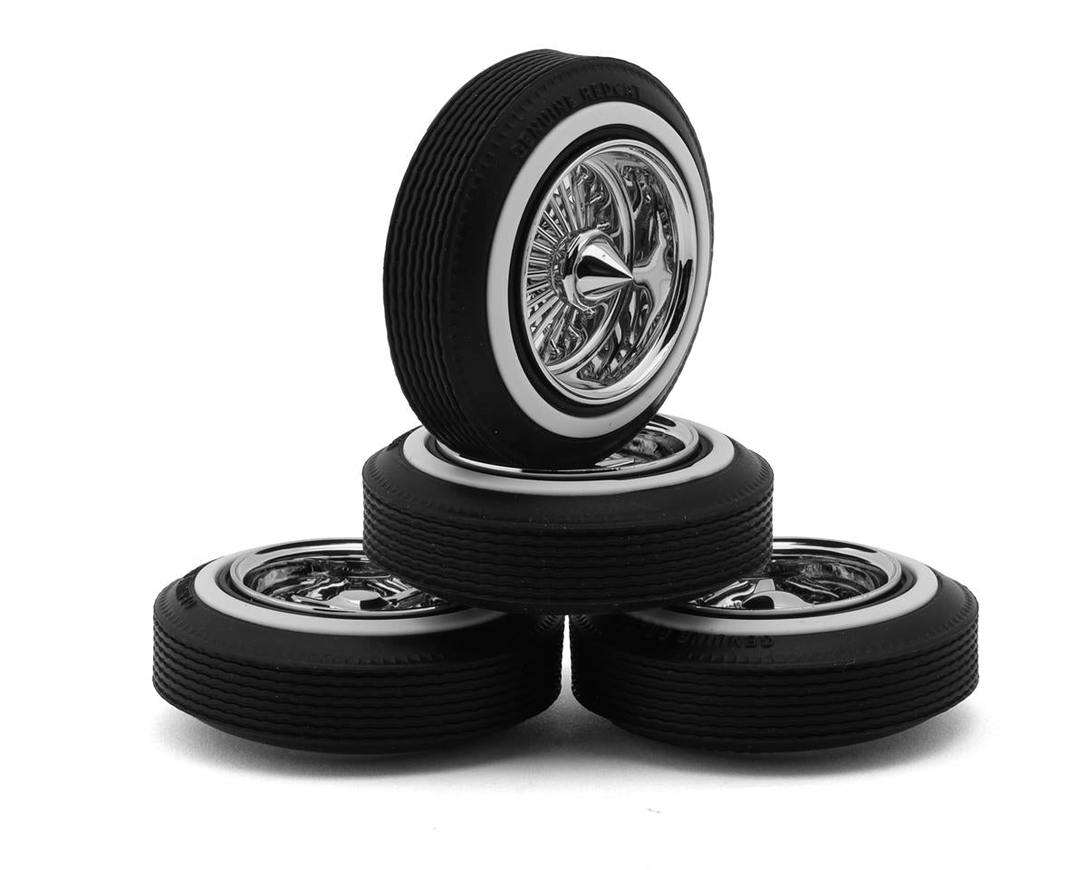 Redcat Dayton Chrome Wire Wheel Set (4)