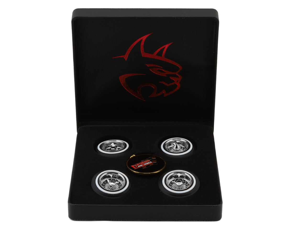Redcat Dayton Chrome Wire Wheel Set (4)