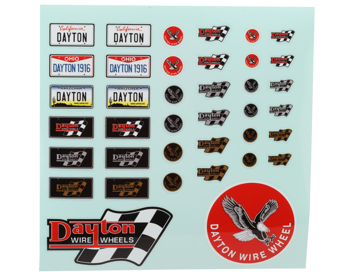 Redcat Dayton Chrome Wire Wheel Set (4)