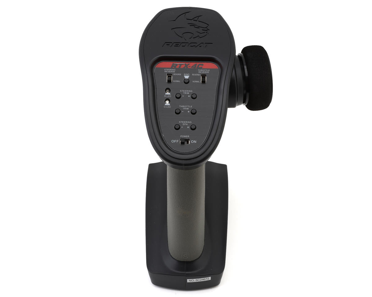 Redcat RCR-T4C 2A-BS 4-Channel 2.4GHz Transmitter w/Receiver