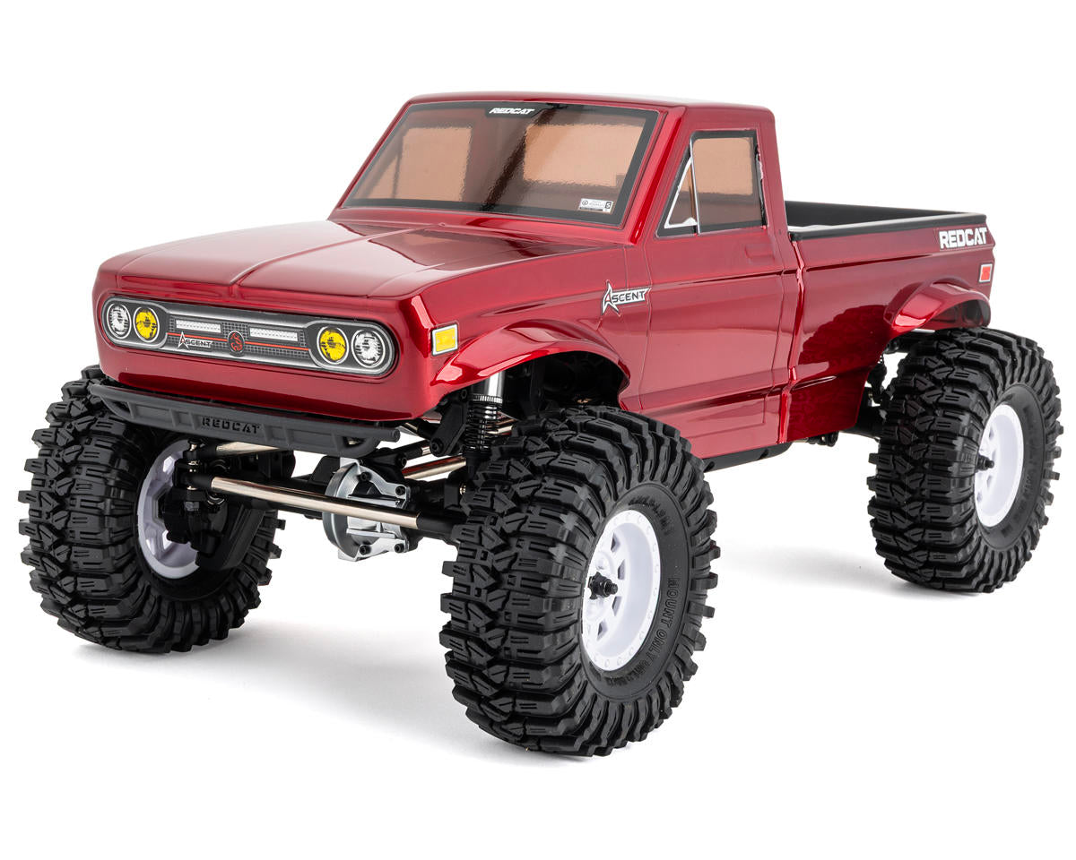Redcat Ascent LCG RTR Scale 1/10 4WD RTR Rock Crawler (Red)