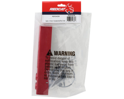 Redcat Dash w/Interior Accessories (Red)