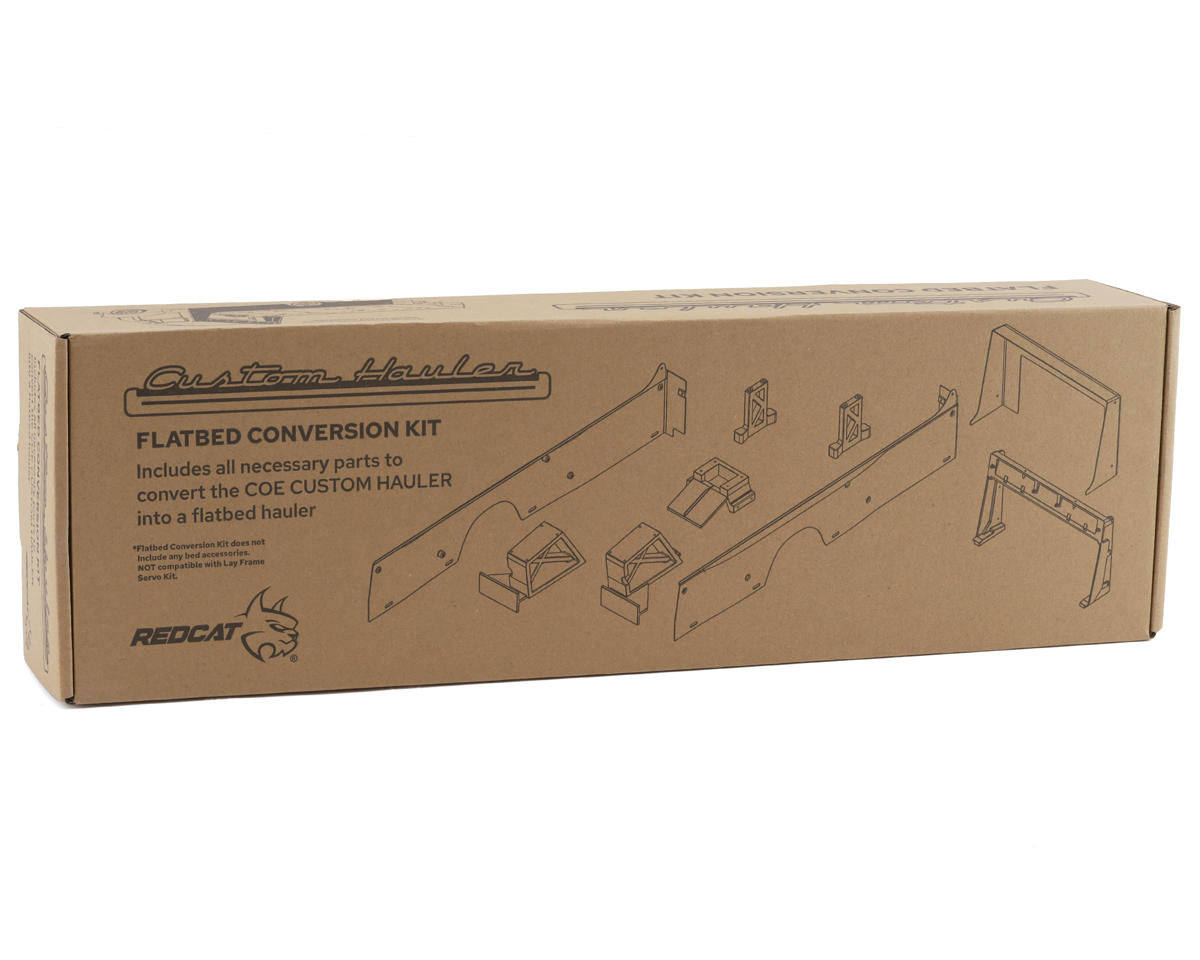 Redcat 1953 Chevrolet COE Cab Flatbed Conversion Kit (Black)
