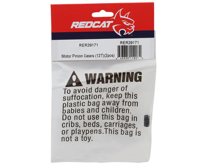 Redcat MT-18/Ascent-18 Motor Pinion Gears (12T) (2)