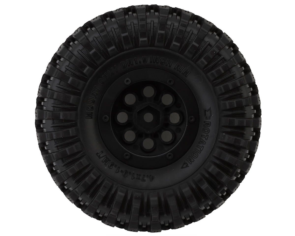Redcat Ascent MT-9 1.9" Mud Terrain Pre-Mounted Tires (Black) (2)