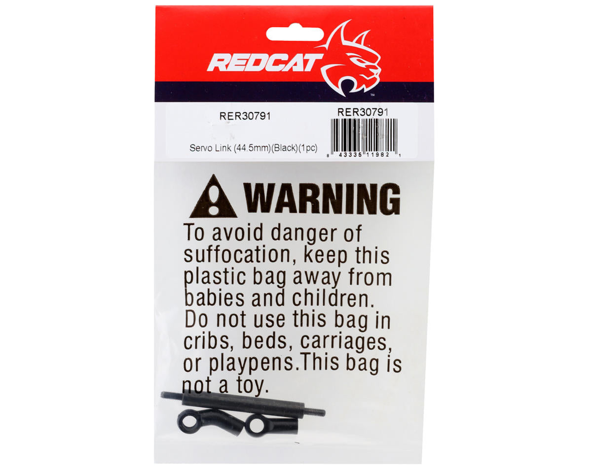 Redcat Ascent Aluminum Servo Link (Black) (44.5mm)