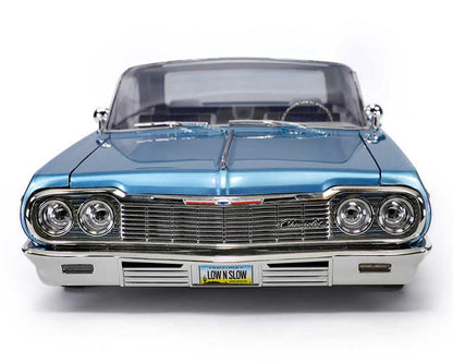 Redcat SixtyFour Chevrolet Impala 1/10 RTR Scale Hopping Lowrider (Blue/White)