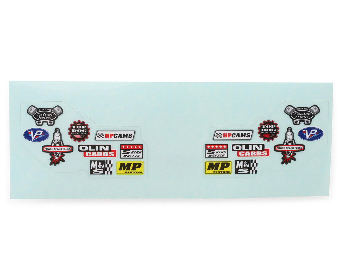 Redcat MT-18 Polycarbonate Side Plates (2) w/Decal Sheets