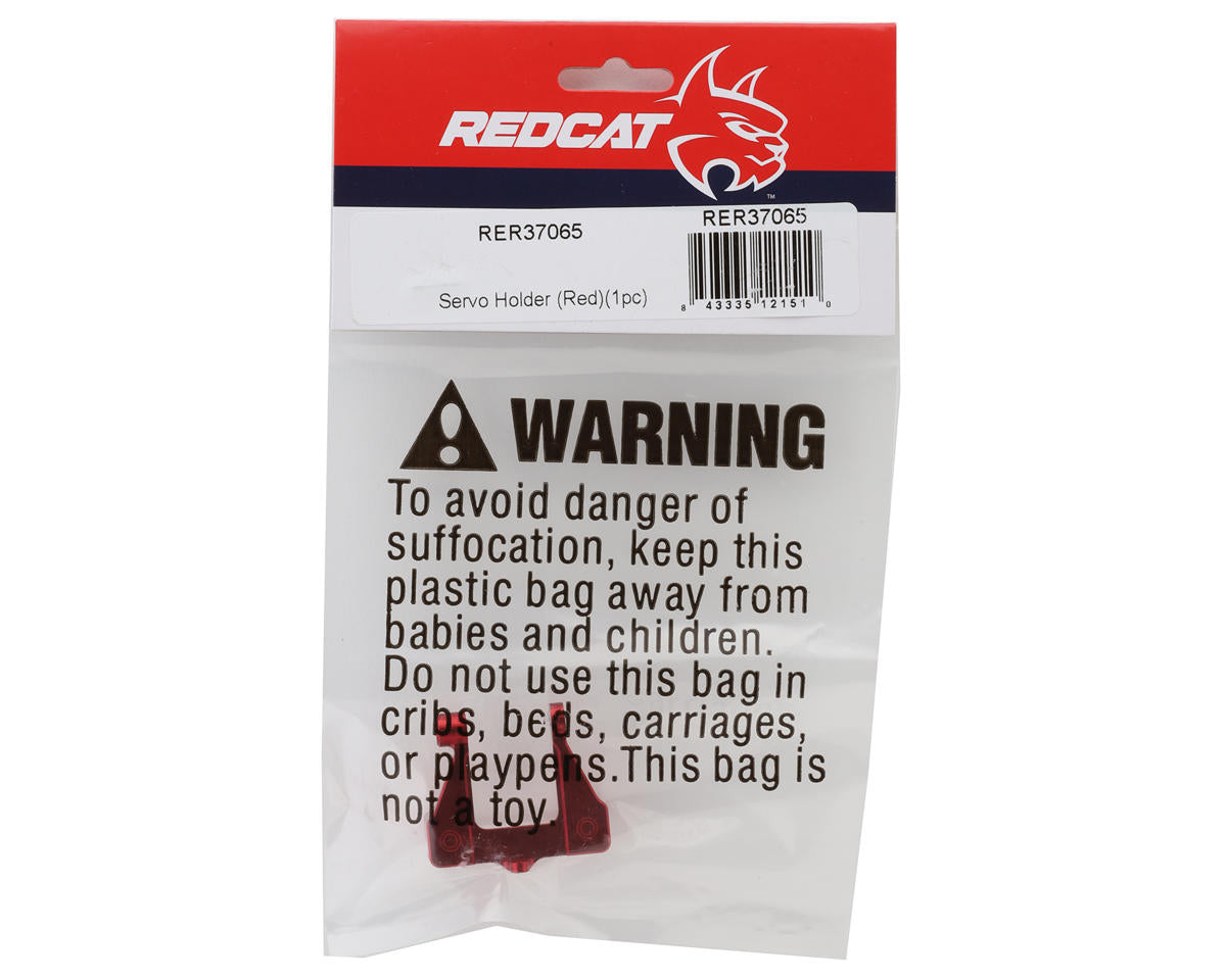 Redcat MT-18 Aluminum Servo Mount (Red)