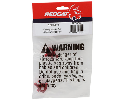 Redcat MT-18 Aluminum Steering Knuckles (Red) (2)