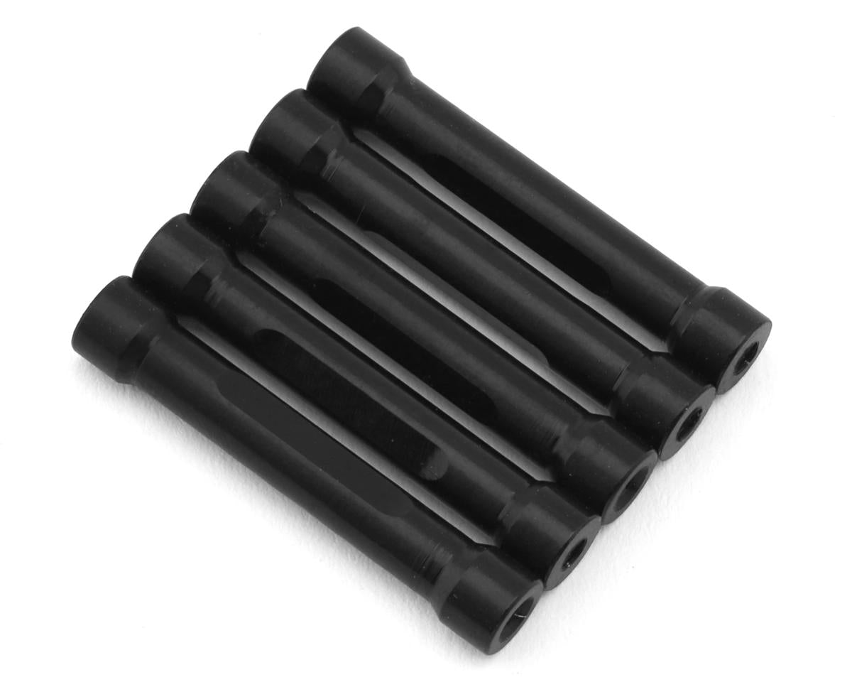 Redcat Ascent-18 Apex Aluminum Frame Rails Braces (Black) (5)