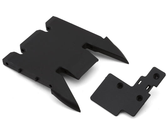 Redcat Vertex-10/Vertex-10W Center Skid Plate & ESC Tray Set