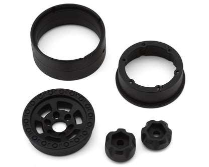 Redcat Vertex-10/Vertex-10W 1.9" 6-Slot Composite Beadlock Wheels (Black) (2)