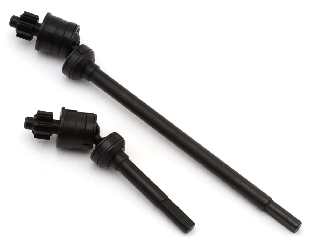 Redcat Vertex-10 Steel Front Portal Double CV Joint Axle Shafts Set