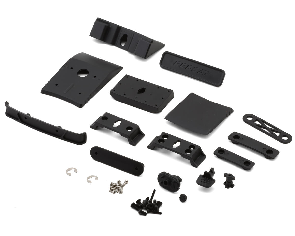 Redcat Vertex-10W Body Set W/Clipless Mounts (Clear)