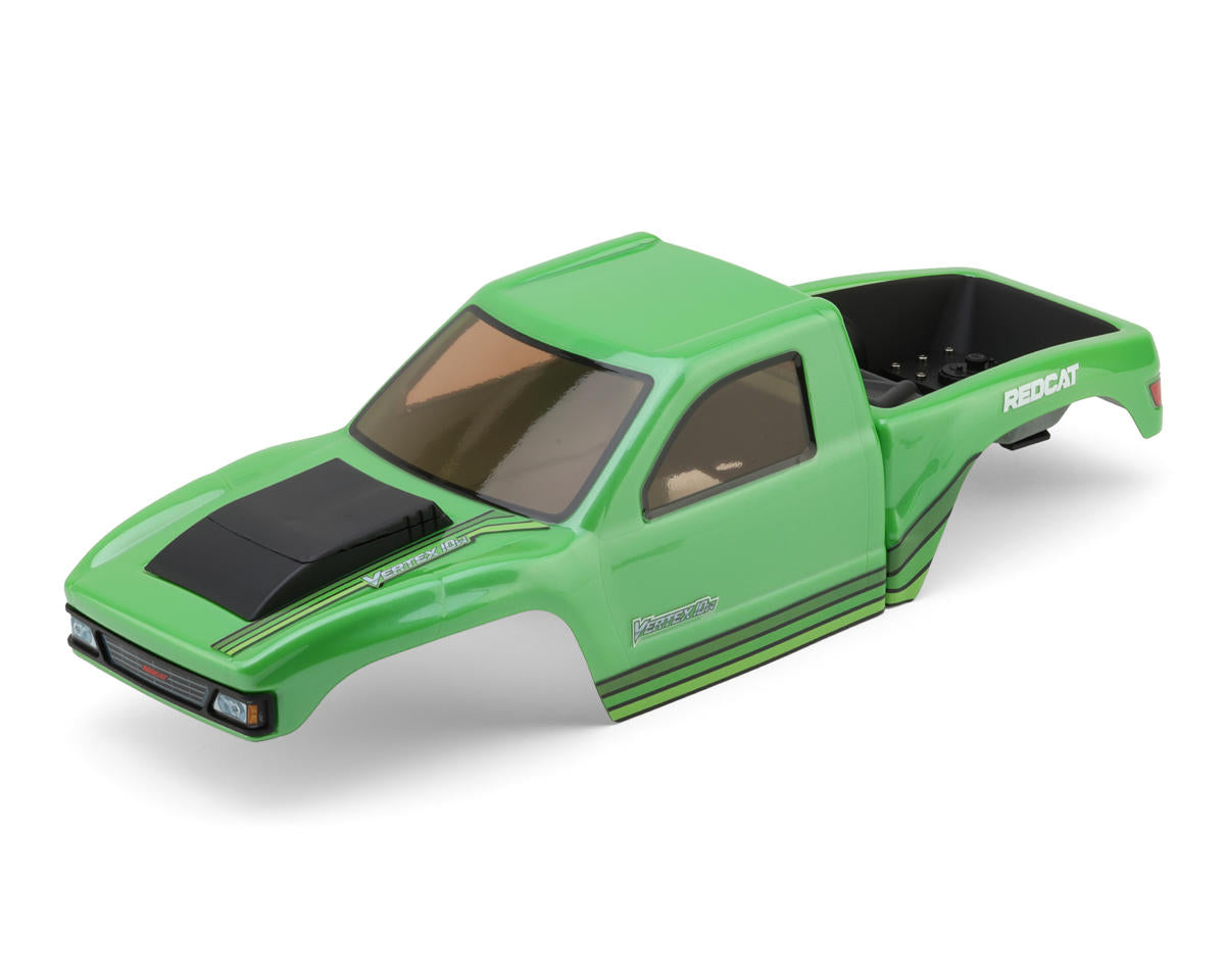 Redcat Vertex-10W Pre-Painted Body W/Clipless Mounts (Metallic Green)