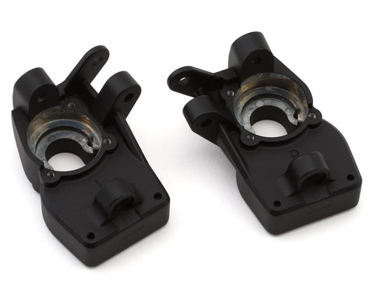Redcat Vertex-10/Vertex-10W Weighted Metal Front Steering Knuckles (Black)(2)