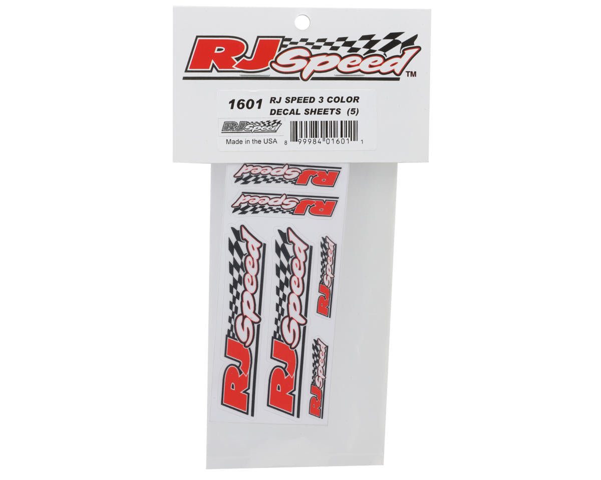 RJ Speed Speed Decals