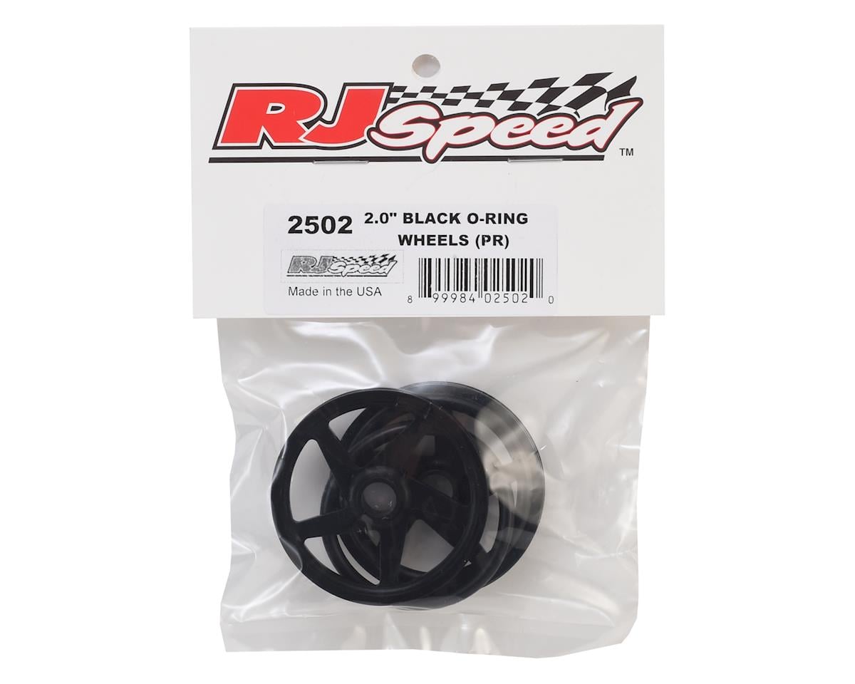 RJ Speed O-Ring Wheels 2 (Black) (2)