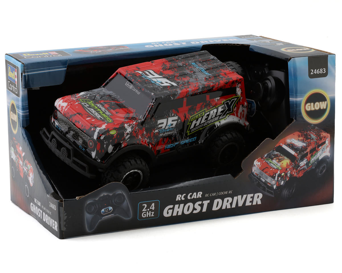 Revell Control Ghost Driver 1/22 Electric RTR RC Truck (Red)