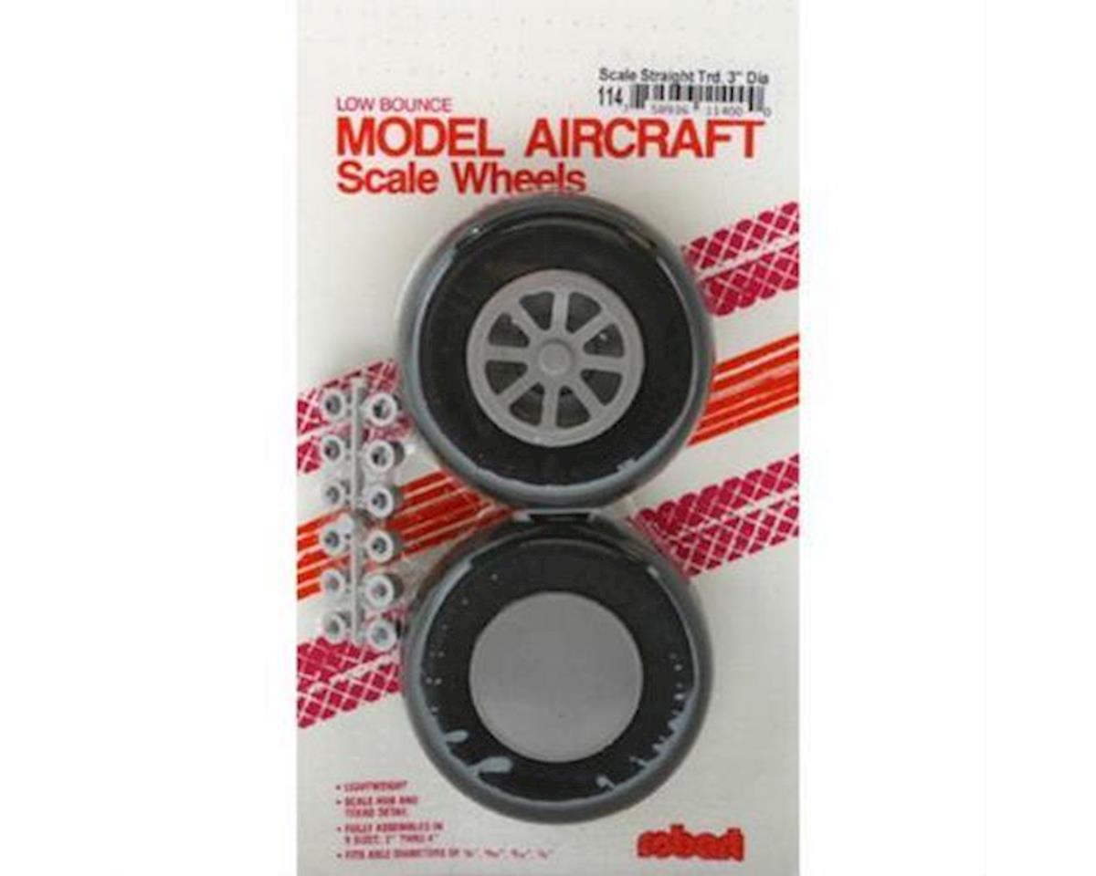 Robart U-300 Scale Wheels,3"