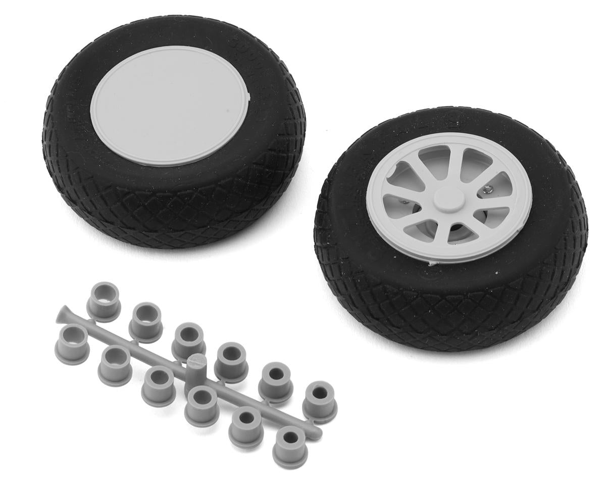 Robart 2.00" Scale Diamond Tread Wheels (2)