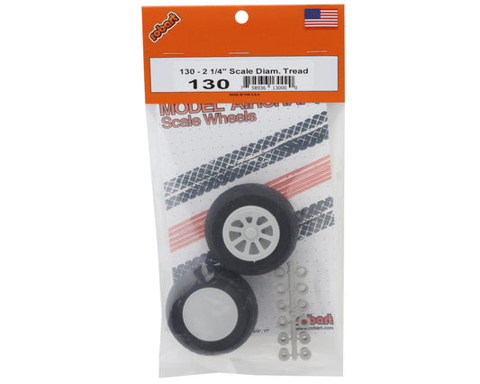 Robart 2.25" Scale Diamond Tread Wheels (2)