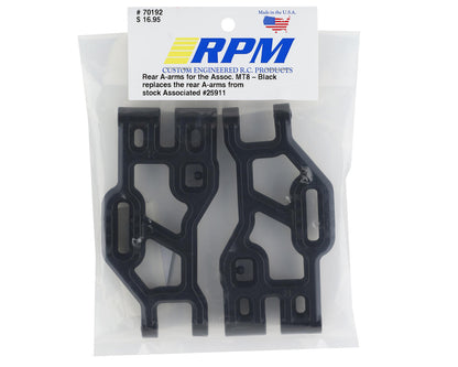 RPM Associated MT8 Rear A-Arms (Black)