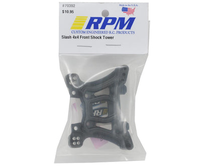 RPM Front Shock Tower for Traxxas Slash 4x4/Stampede 4x4 (Black)