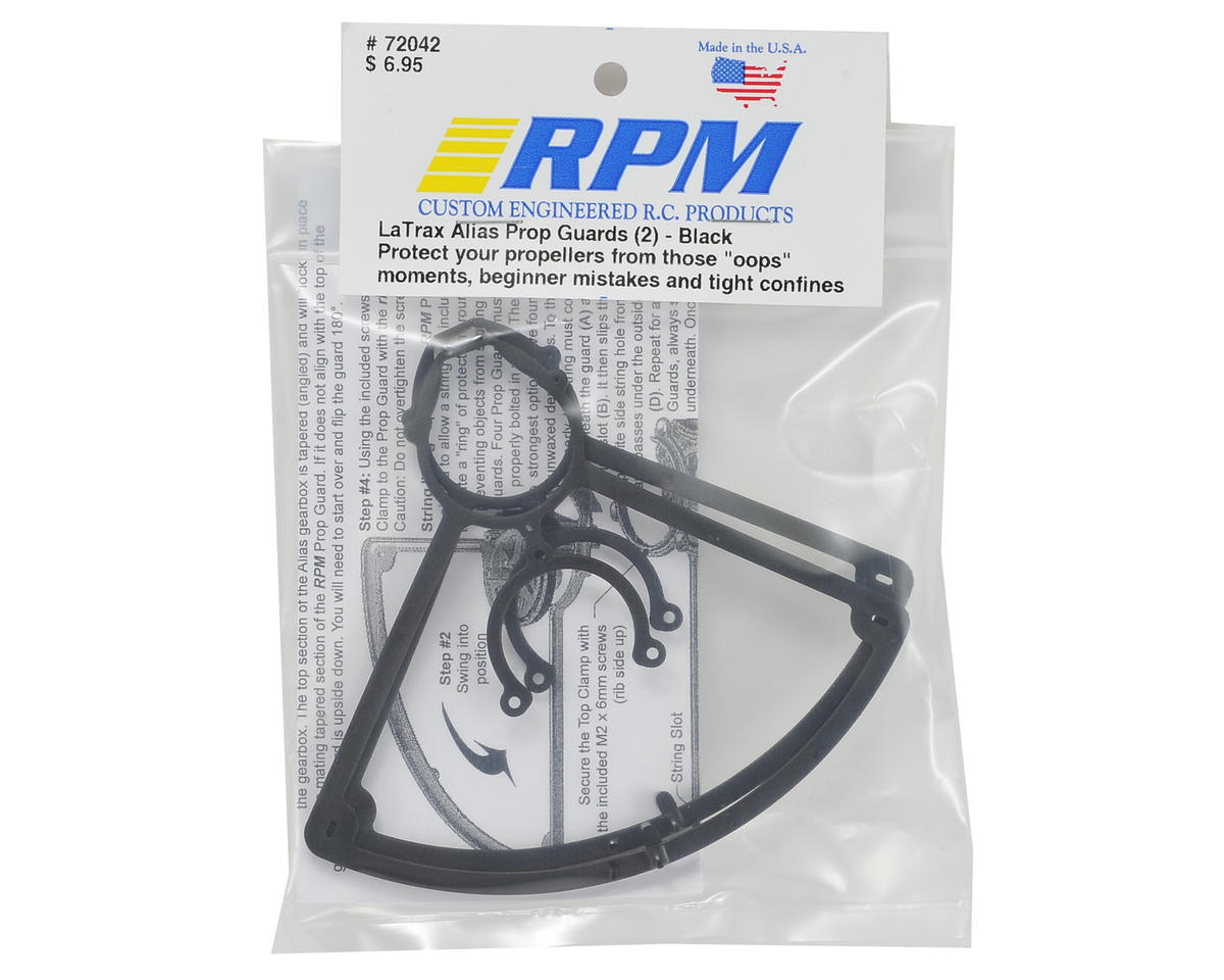 RPM LaTrax Alias Prop Guards (Black) (2)