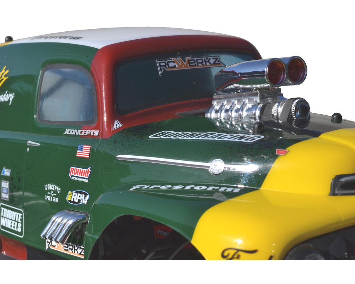 RPM "Shotgun Style" Mock Intake & Blower Set (Chrome)