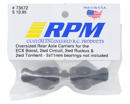 RPM ECX Oversized Rear Axle Carrier (Black) (2)