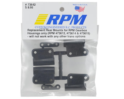 RPM 0° & 3° Hybrid Gearbox Rear Mount Set for Traxxas 2WD Chassis