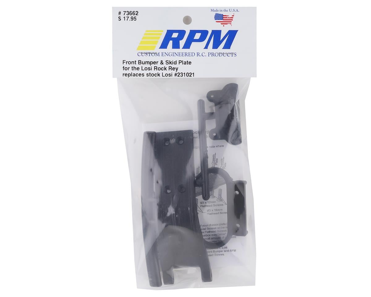 RPM Losi Rock Rey Front Bumper & Skid Plate