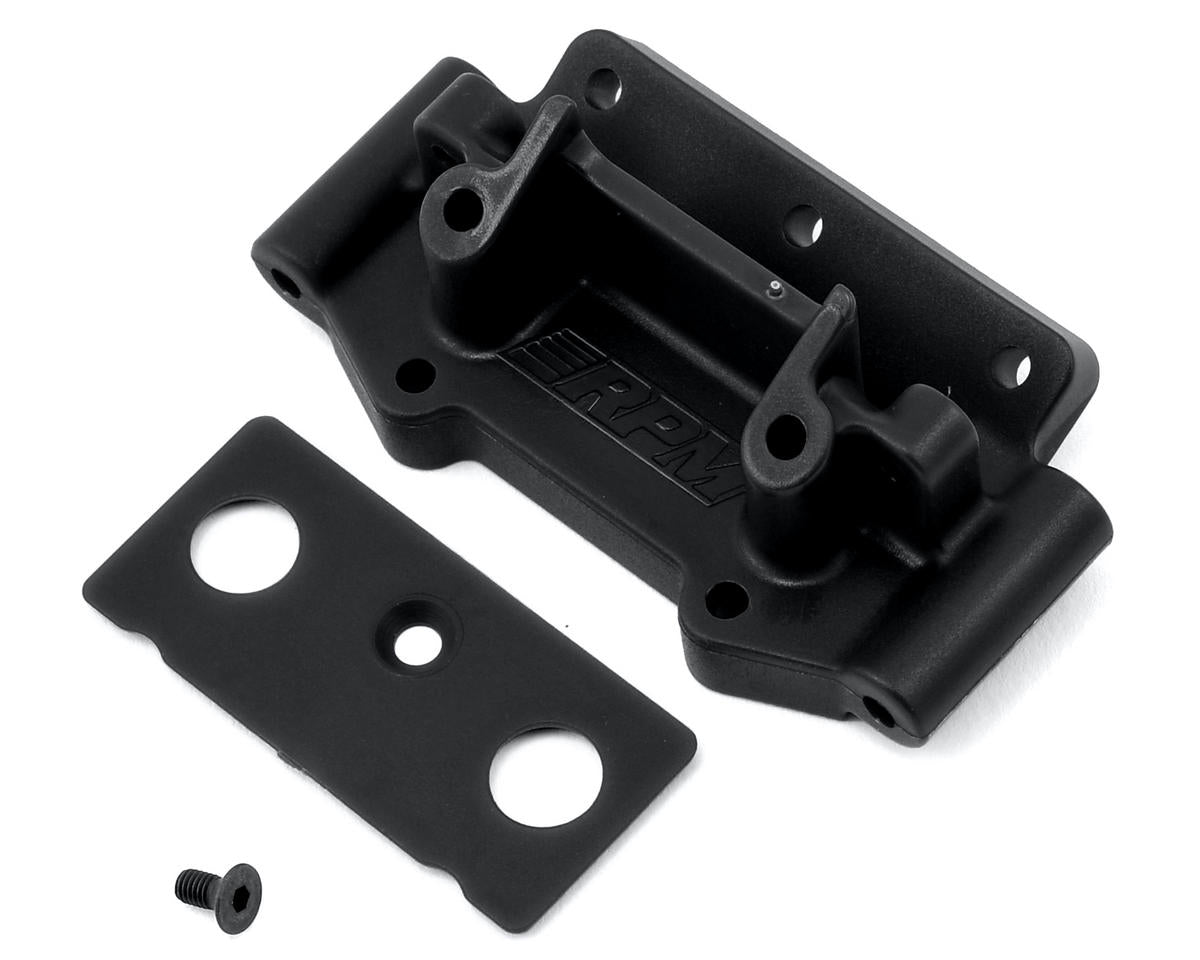RPM Front Bulkhead for Traxxas 2WD (Black)