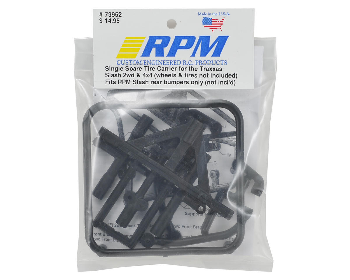 RPM Single Spare Tire Carrier for Traxxas Slash 4x4/Slash