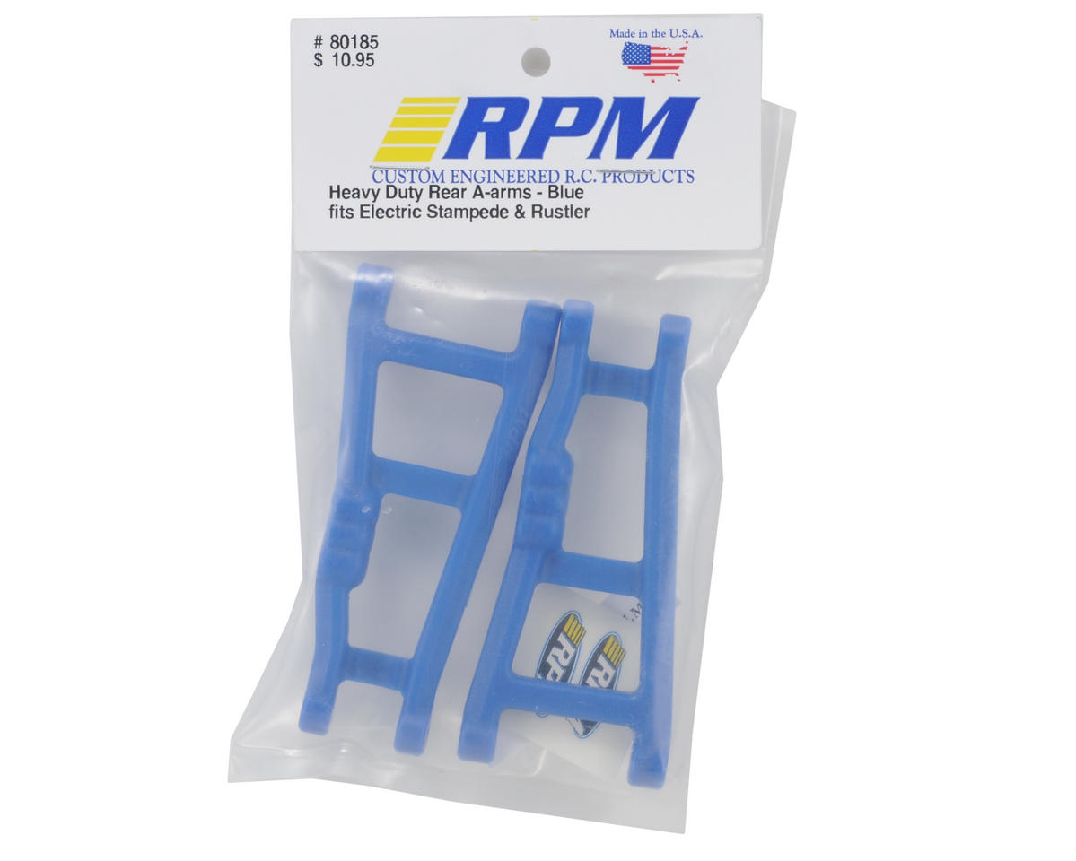 RPM Rear A-Arms for Traxxas Rustler/Stampede (Blue) (2)